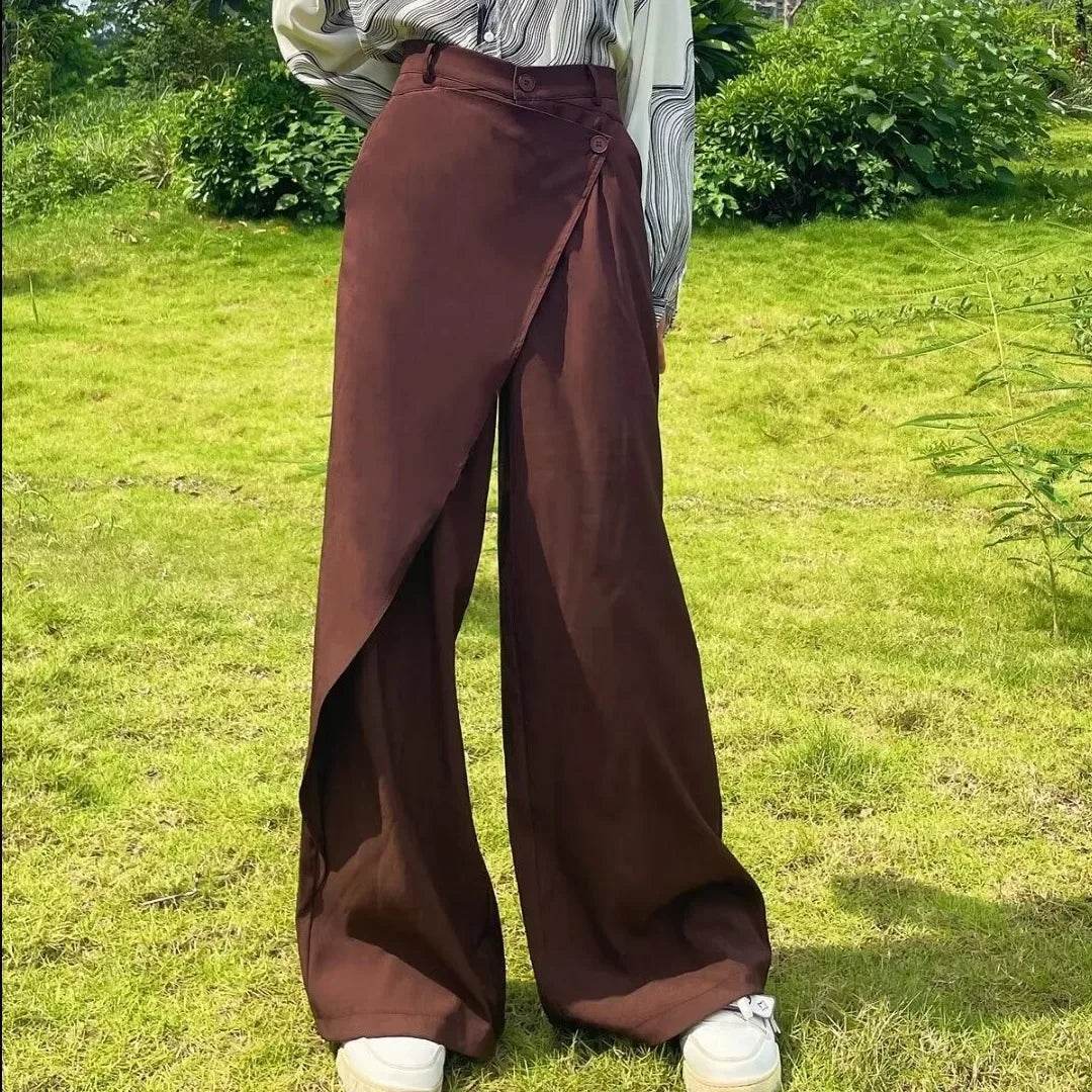 Men’s Japanese High-End Spliced Pants – Luxury Fit & Unique Design - MODISH X