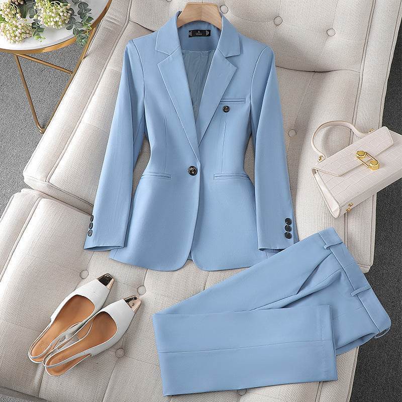 Women’s Business Suit with Cropped Pants– Professional & Stylish - MODISH X