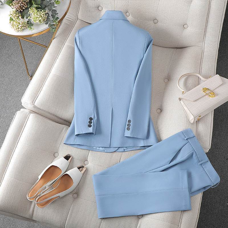 Women’s Business Suit with Cropped Pants– Professional & Stylish - MODISH X