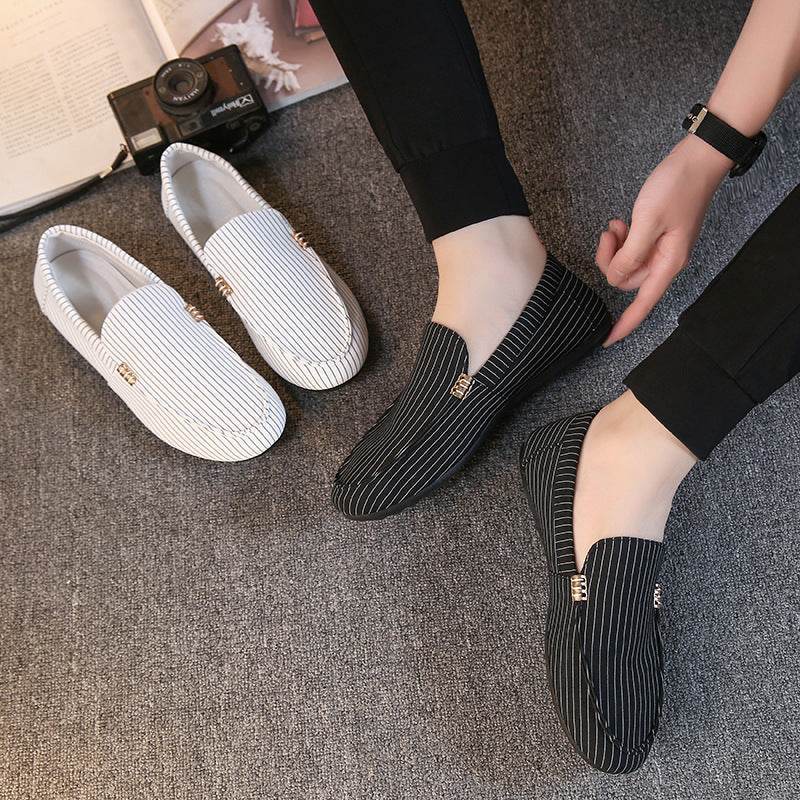 Men’s Korean Style Canvas Sneakers – Breathable & Lightweight - MODISH X