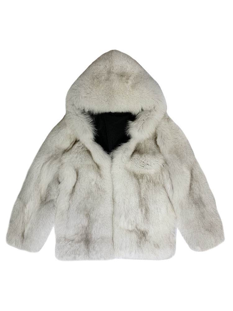 Luxury Real & Genuine Fox Fur Coat for Men - MODISH X