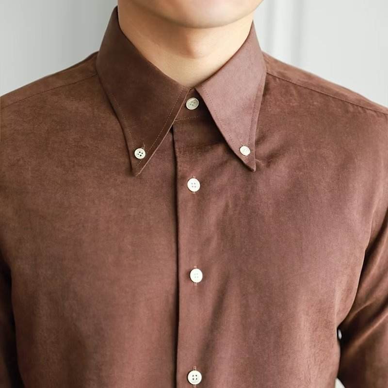 Men's Pure Color Artistic Trendy Shirts – Relaxed & Stylish Fit - MODISH X