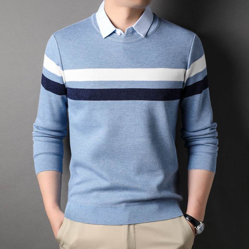 Men’s Casual Shirts – Polo Collar Long Sleeve for Autumn Style - MODISH X