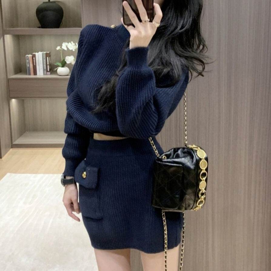 Women’s Korean-Style Two-Piece Suit – Elegant & Sophisticated - MODISH X