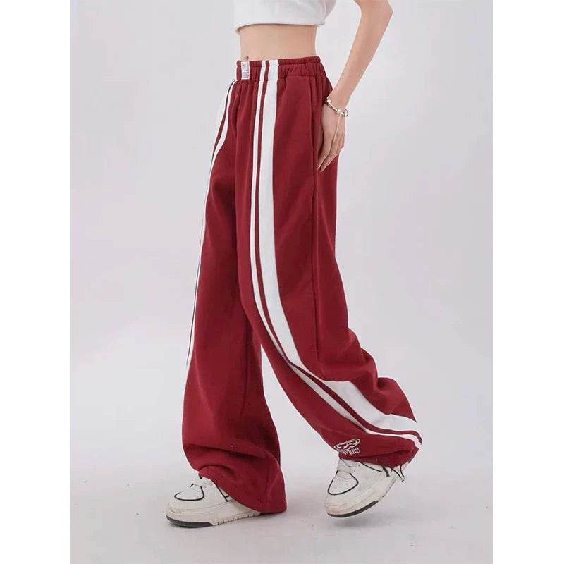 Women’s Summer Harajuku Hip Hop Baggy Sweatpants – Trendy & Comfortable - MODISH X