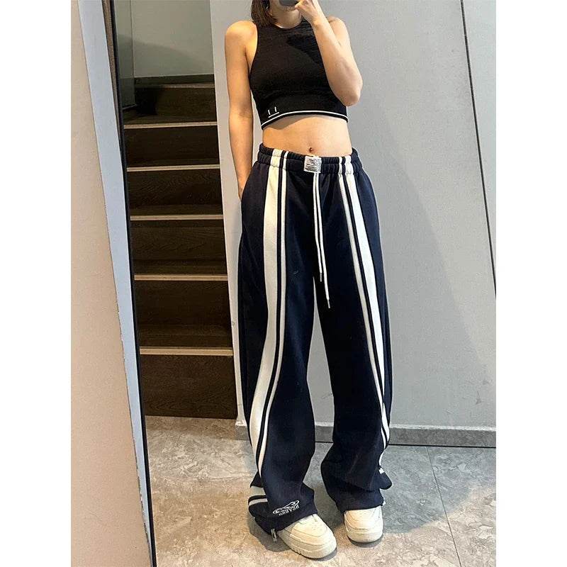 Women’s Summer Harajuku Hip Hop Baggy Sweatpants – Trendy & Comfortable - MODISH X