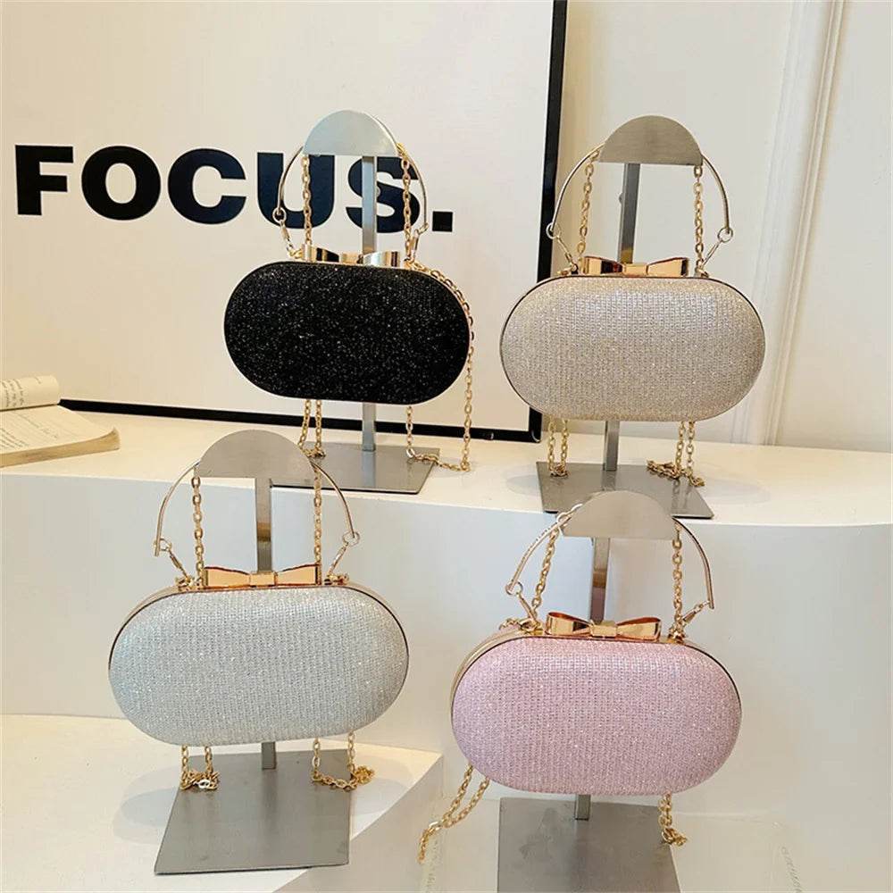 Women's Sparkling Sequin Evening Clutch Bag – Luxury Party Handbag - MODISH X