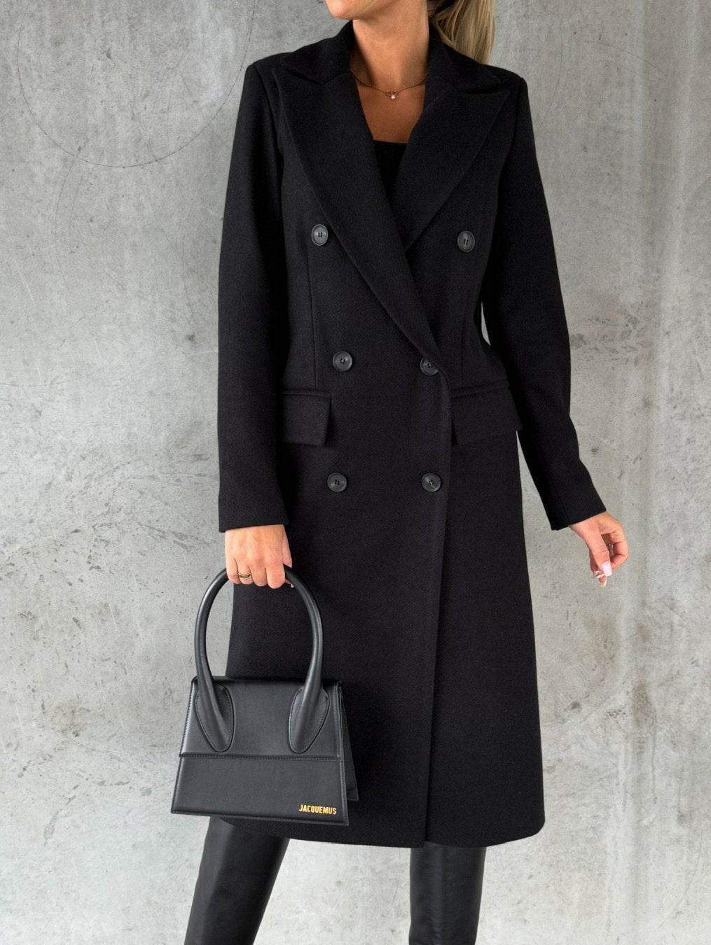 Women’s Woolen Coat – Stylish, Classic-Warm & Versatile - MODISH X