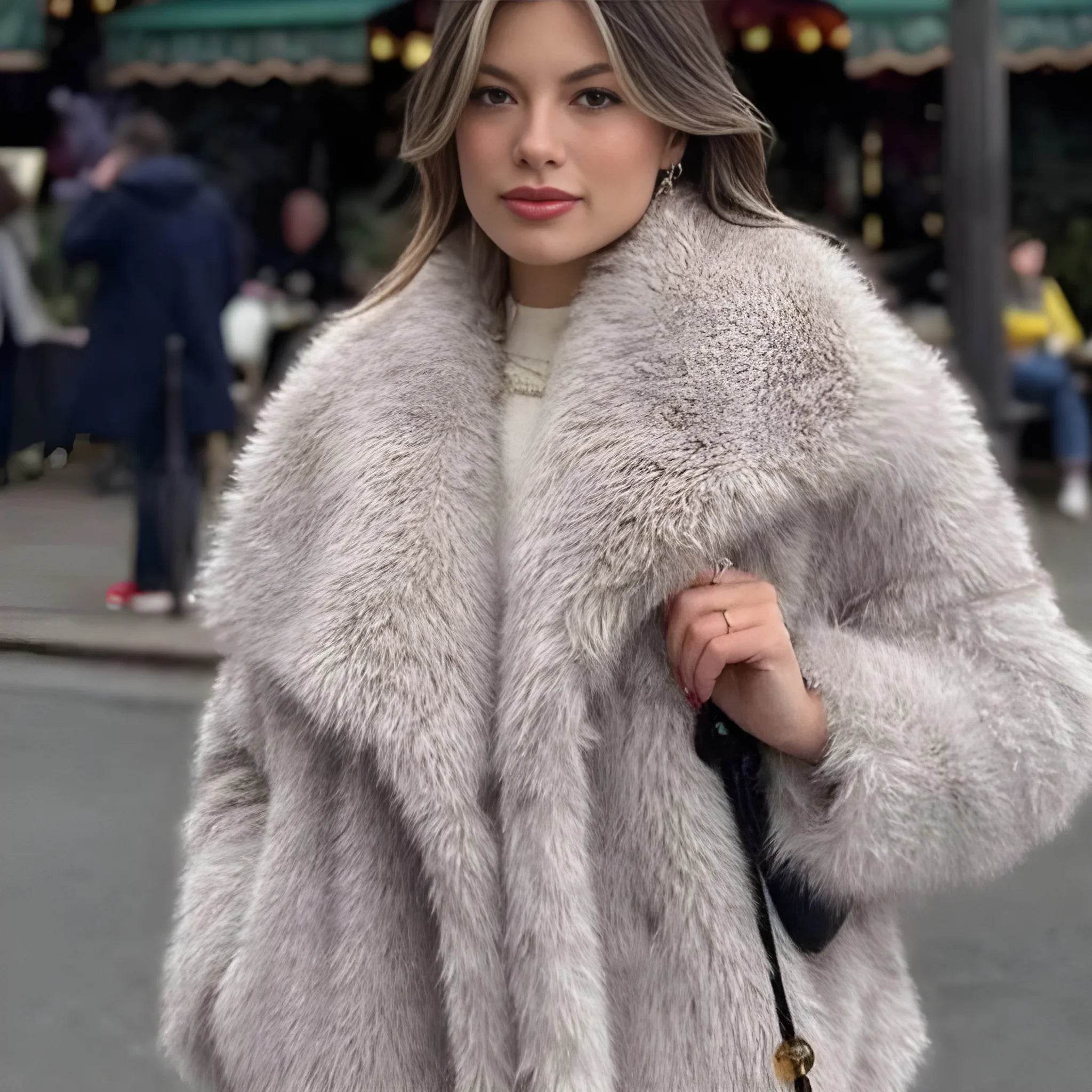 Women’s Plush Winter Coat – Cozy, Stylish & Ultra-Warm - MODISH X