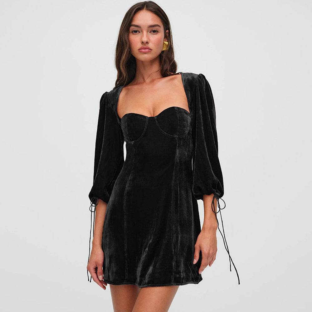 Dazzling Women’s Backless Strap Dress – Elegant, Chic & Bold - MODISH X