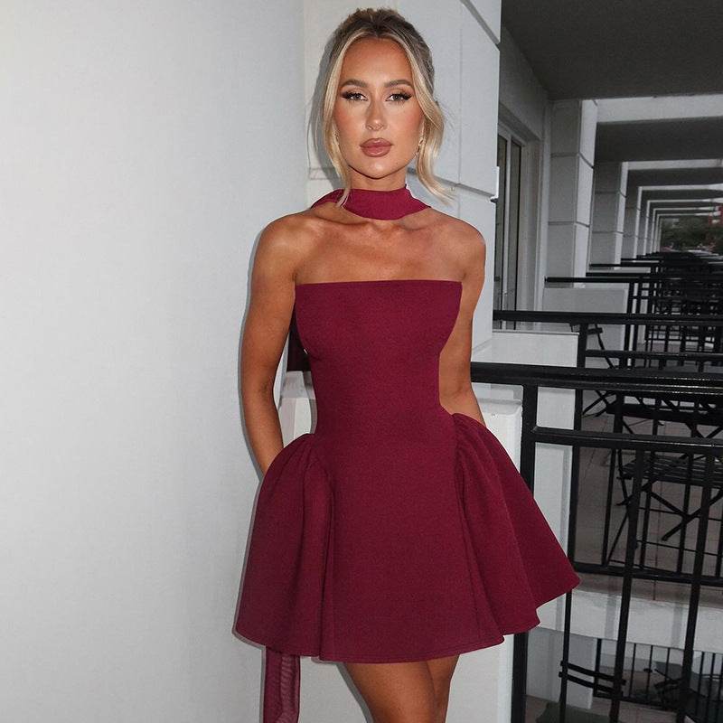 Women’s Tube Top Party Dress – Sexy, Stylish & Comfortable - MODISH X