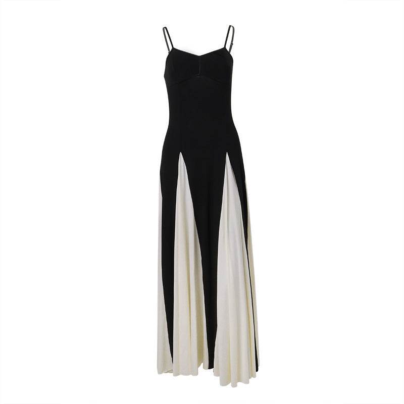 Women’s Contrast Colour Sling Dress – Stylish & Bold & Eye-Catching - MODISH X