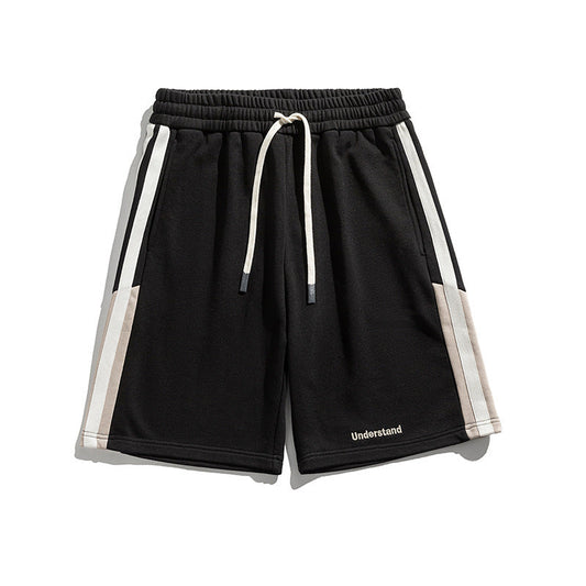 Men's Striped Athletic Shorts for Summer –  Breathable & Lightweight
