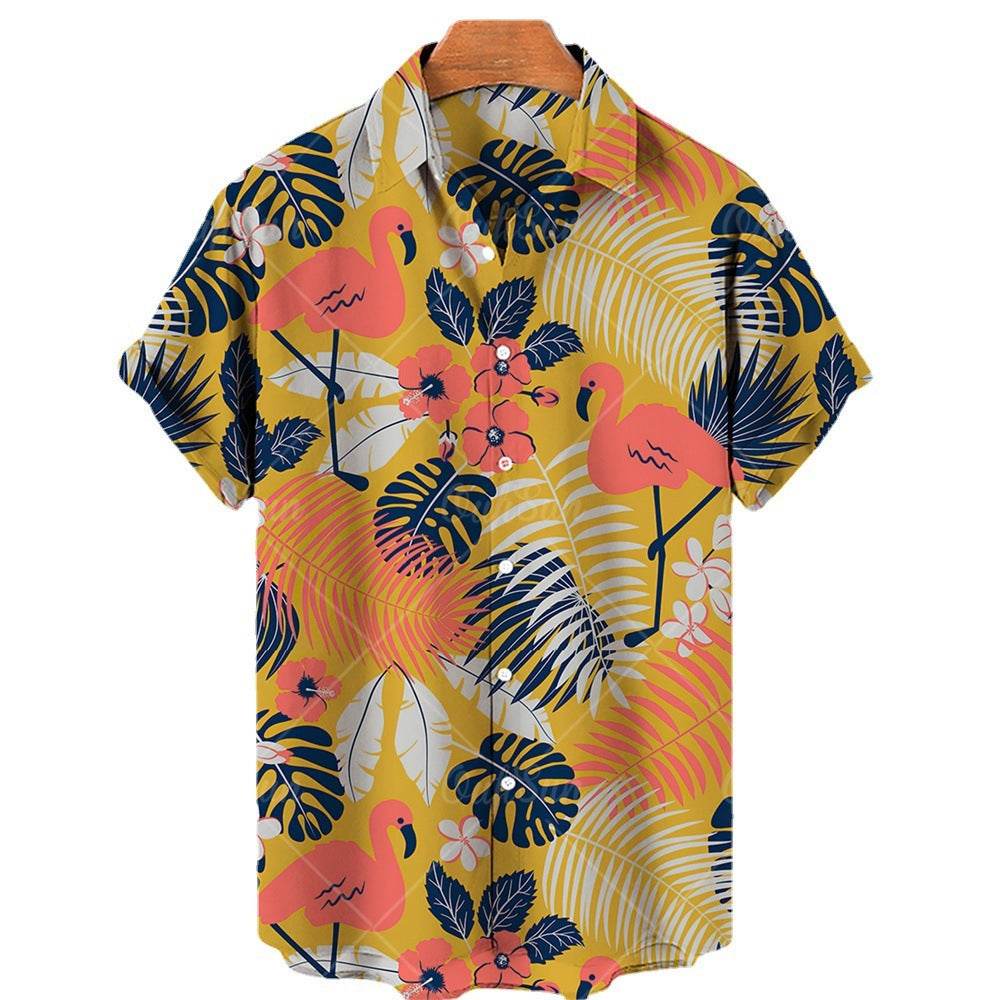 Men's Summer Printed Hawaiian Shirts – Vibrant & Trendy Styles - MODISH X