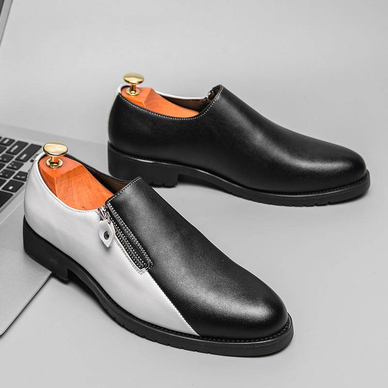 Men’s Double Stitching Business Casual Shoes – Durable & Anti-Slip Soles - MODISH X