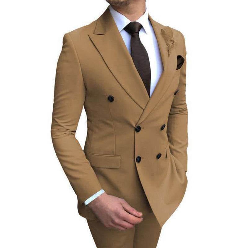 Navy Blue 2-Piece Business Suit – Modish & Slim Fit Wedding Suit - MODISH X