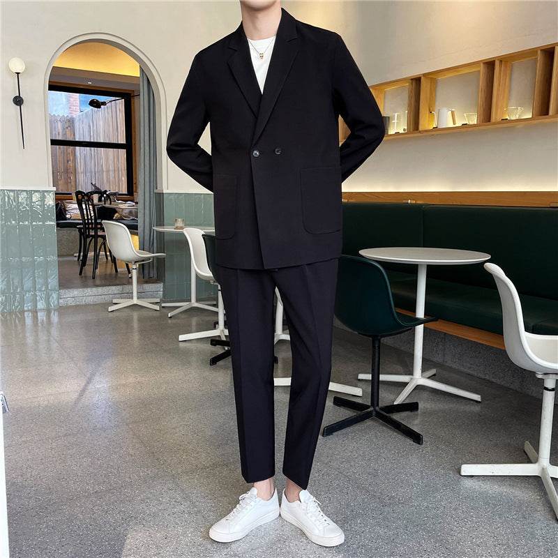 White Suit for Men – Comfortable Loose Fit Casual Summer Dress - MODISH X