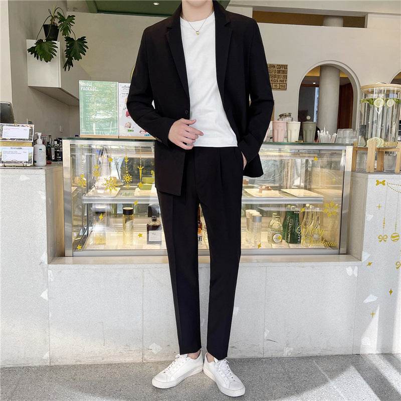 White Suit for Men – Comfortable Loose Fit Casual Summer Dress - MODISH X