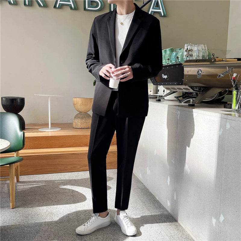 White Suit for Men – Comfortable Loose Fit Casual Summer Dress - MODISH X