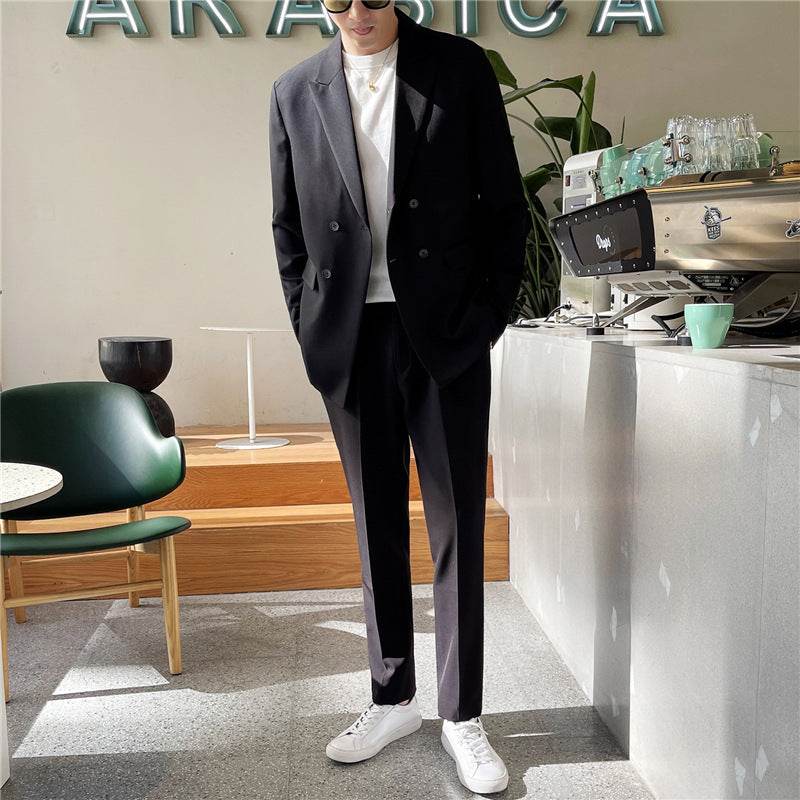 White Suit for Men – Comfortable Loose Fit Casual Summer Dress - MODISH X
