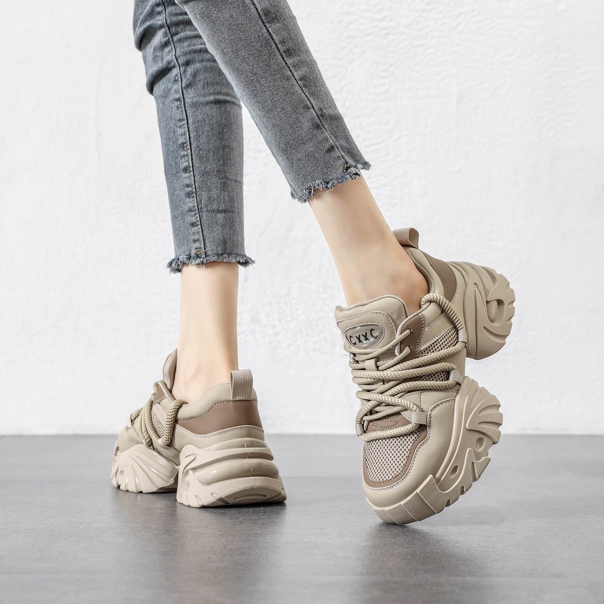 Women's Black Shoes – Modish & Comfortable Hidden Heel Sneakers - MODISH X