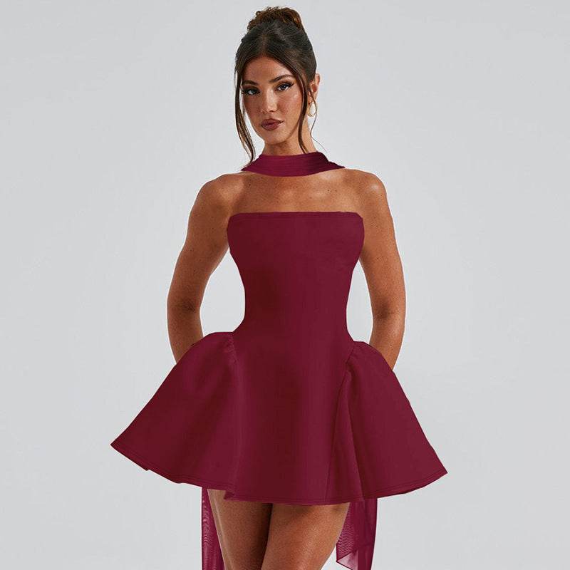 Women’s Tube Top Party Dress – Sexy, Stylish & Comfortable - MODISH X