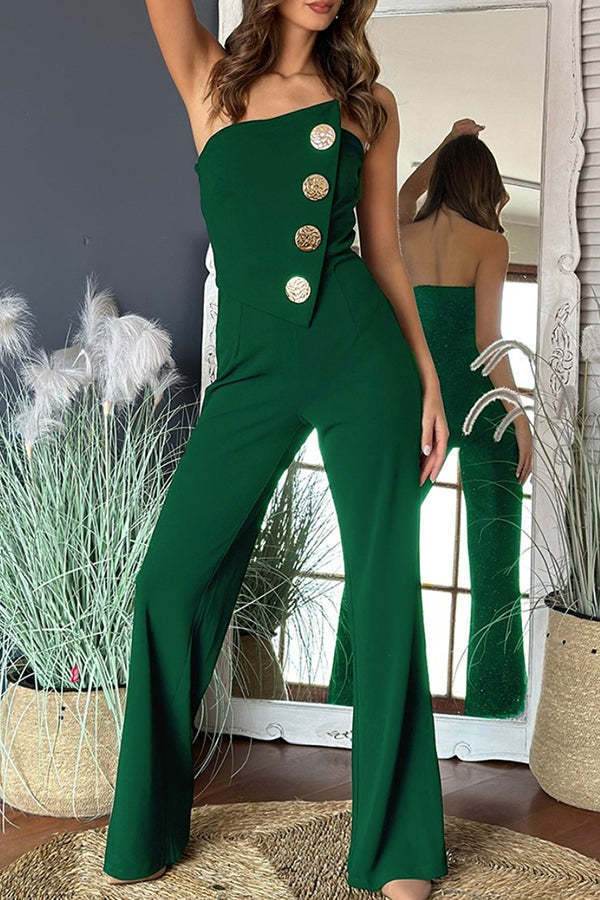 Women’s Best Tube Top Jumpsuit – Chic, Trendy & Versatile - MODISH X