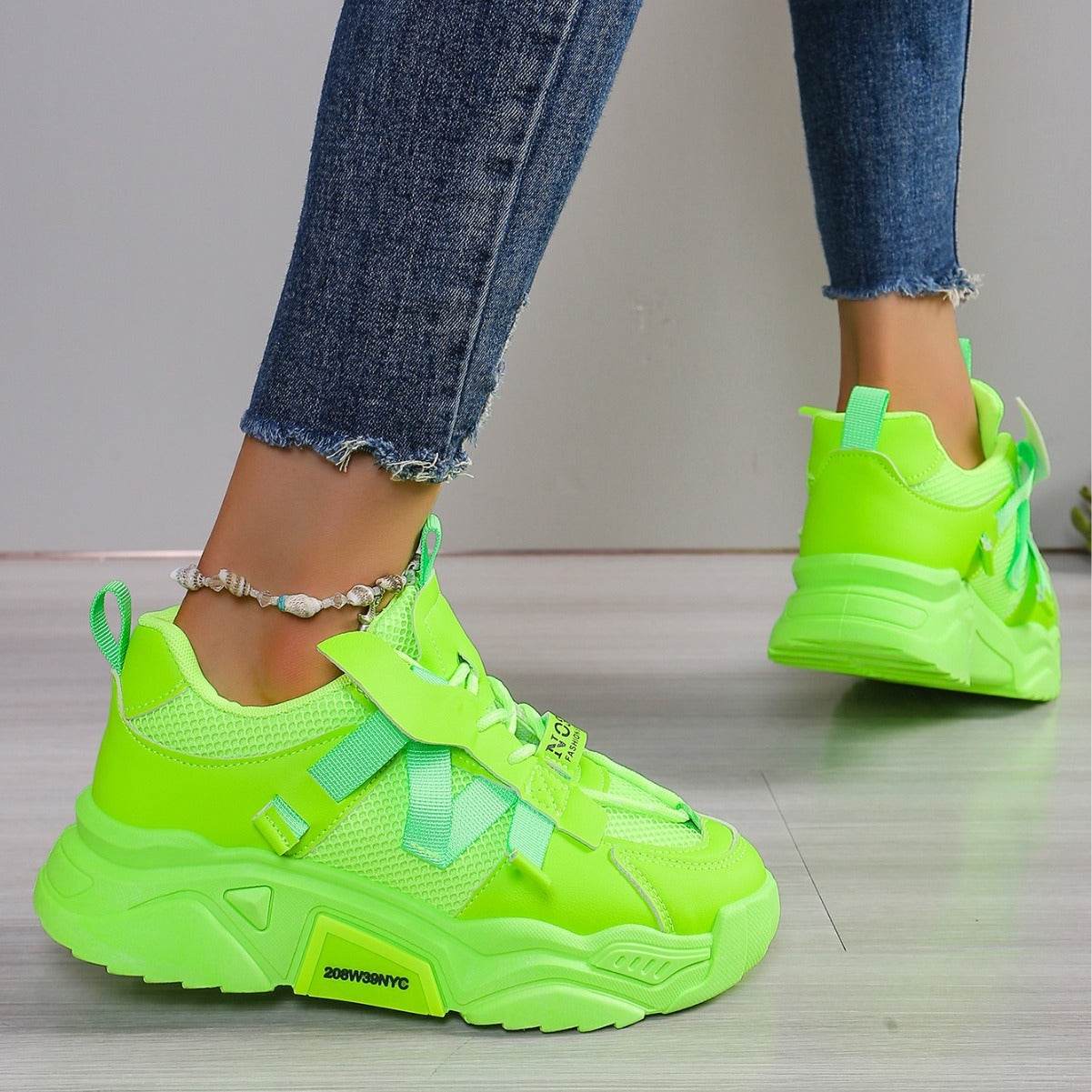 Purple Sneakers – Modish & Comfortable Platform Shoes for Women - MODISH X