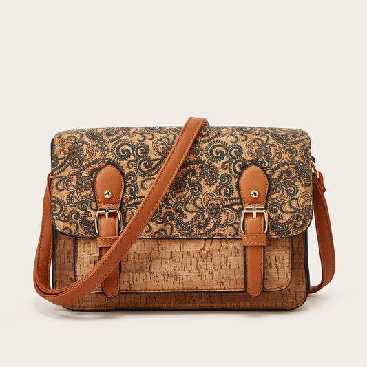 Canvas Bag Printing Crossbody Bag for Women – Trendy & Spacious