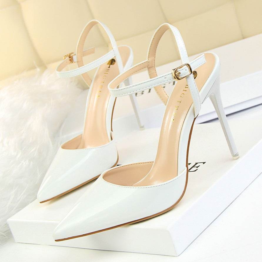 Women's Nude Beige High Heel Sandals – Modish & Elegant Nightwear - MODISH X