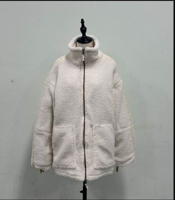 Women’s Anti-Cashmere Zipper Jacket – Lightweight, Casual & Cozy - MODISH X