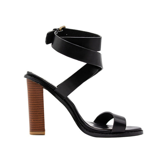 Plus-Size Chunky Heel Sandals – Bold, Comfy & Made to Empower You