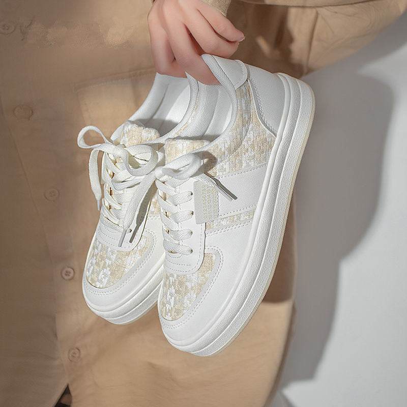 White Sneakers for Women – Modish & Comfortable Canvas Platform Shoes - MODISH X