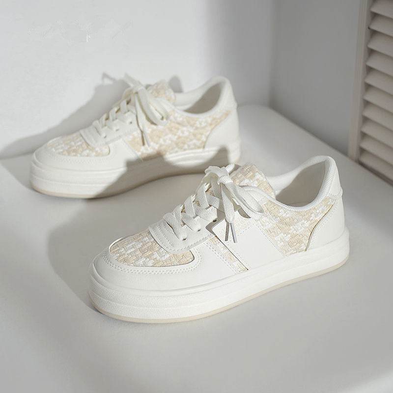White Sneakers for Women – Modish & Comfortable Canvas Platform Shoes - MODISH X