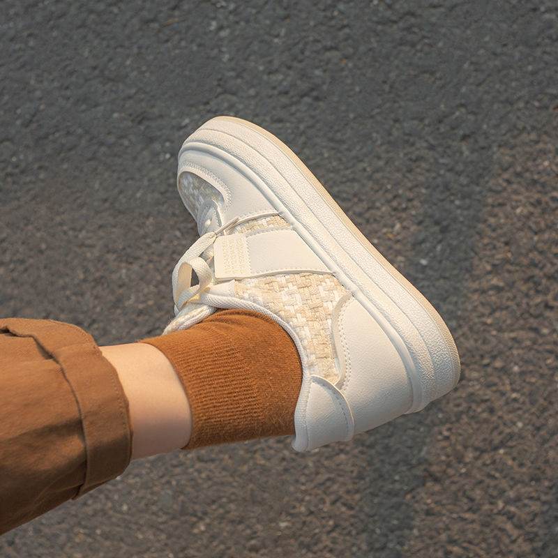 White Sneakers for Women – Modish & Comfortable Canvas Platform Shoes - MODISH X
