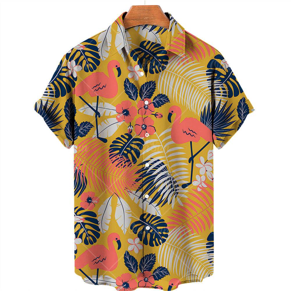Men's Summer Printed Hawaiian Shirts – Vibrant & Trendy Styles - MODISH X