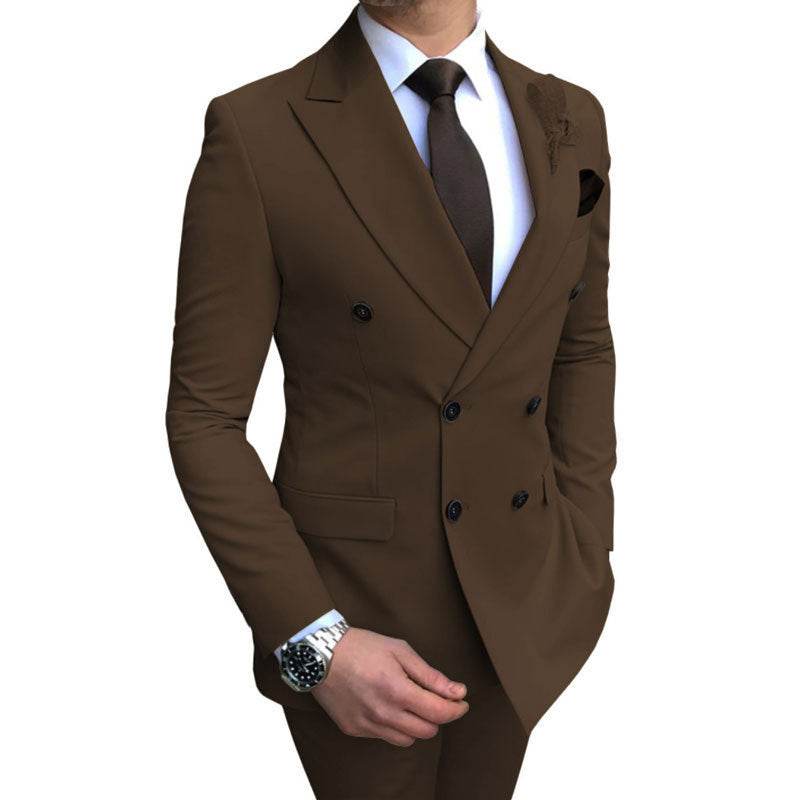Navy Blue 2-Piece Business Suit – Modish & Slim Fit Wedding Suit - MODISH X
