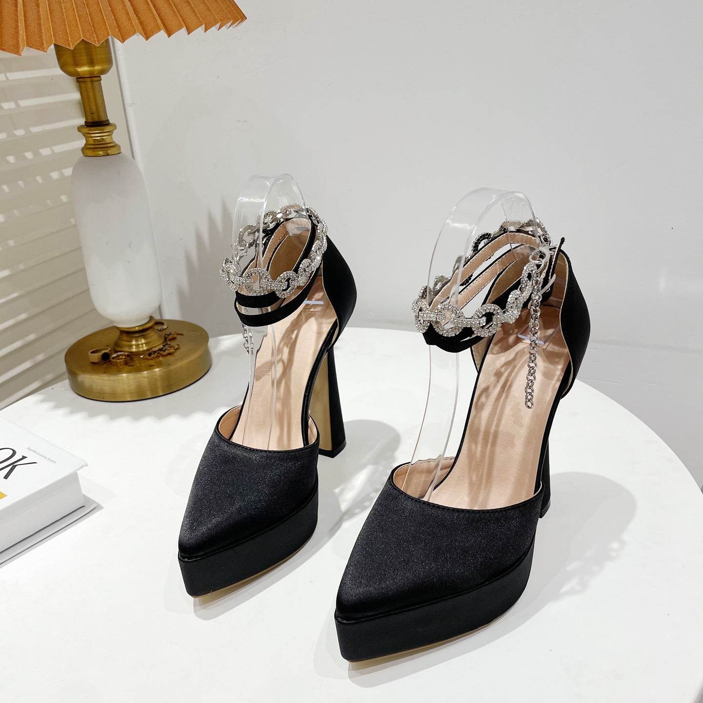 Women’s Super High Heel Chunky Shoes – Bold, Waterproof & Head-Turning - MODISH X