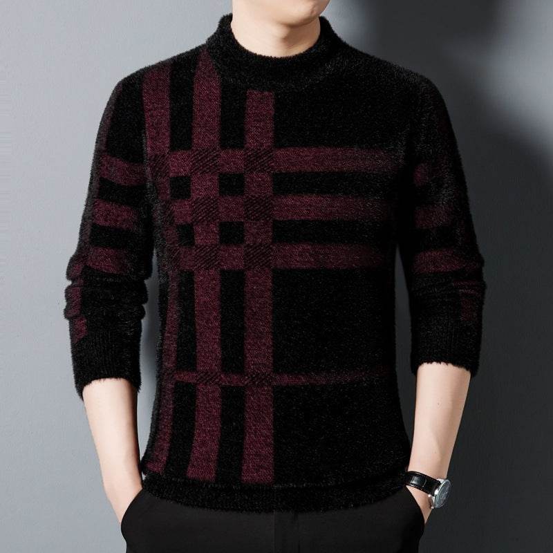 Men’s Striped Sweater – Stylish & Modern Knit Top for Winters - MODISH X