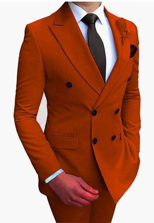 Navy Blue 2-Piece Business Suit – Modish & Slim Fit Wedding Suit - MODISH X