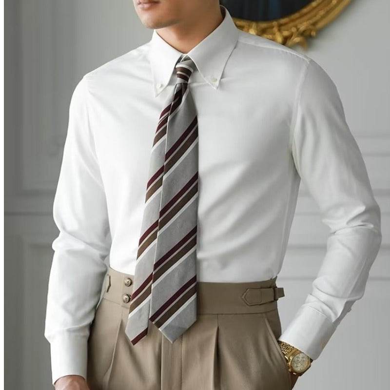 Men's Pure Color Artistic Trendy Shirts – Relaxed & Stylish Fit - MODISH X