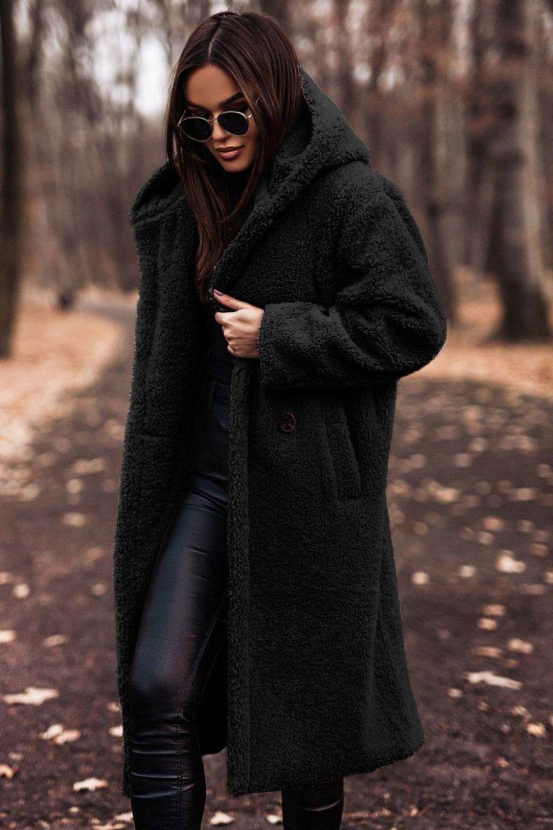 Women’s Long Woolen Coat – Timeless, Elegant & Sophisticated - MODISH X