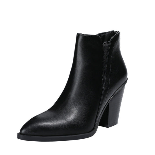 Women Walking Boots – Modish & Chic Waterproof Small Heel Winter Boots