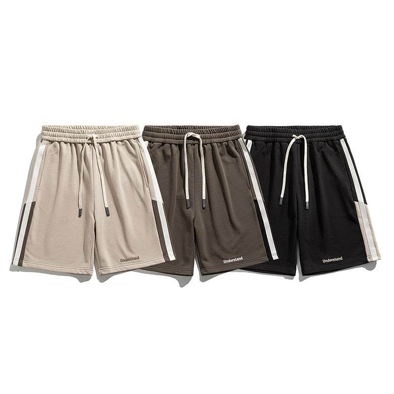 Men's Striped Athletic Shorts for Summer – Breathable & Lightweight - MODISH X