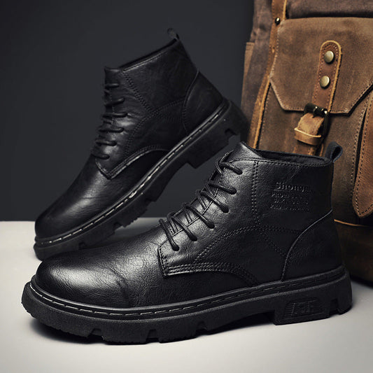 Best Men's Vintage Fashion Motorcycle Boots – Durable & Stylish