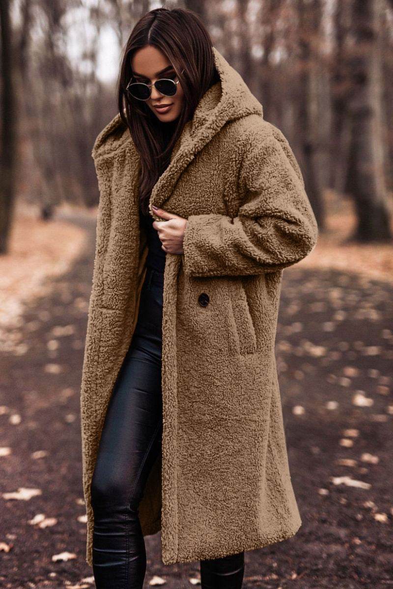 Women’s Long Woolen Coat – Timeless, Elegant & Sophisticated - MODISH X