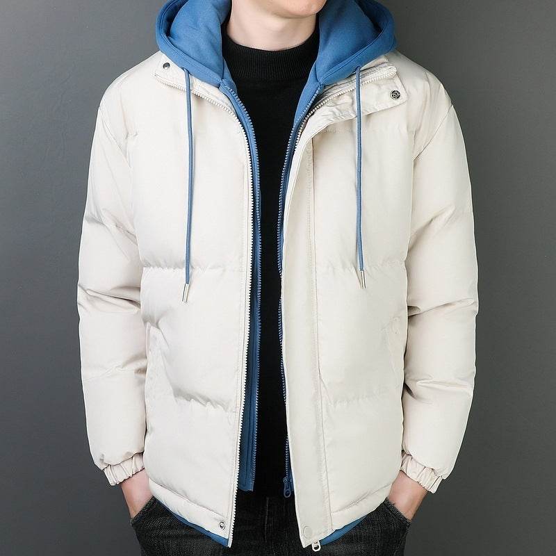 Men’s Windproof Hooded Cotton Jacket – Stylish Warmth for Winters - MODISH X
