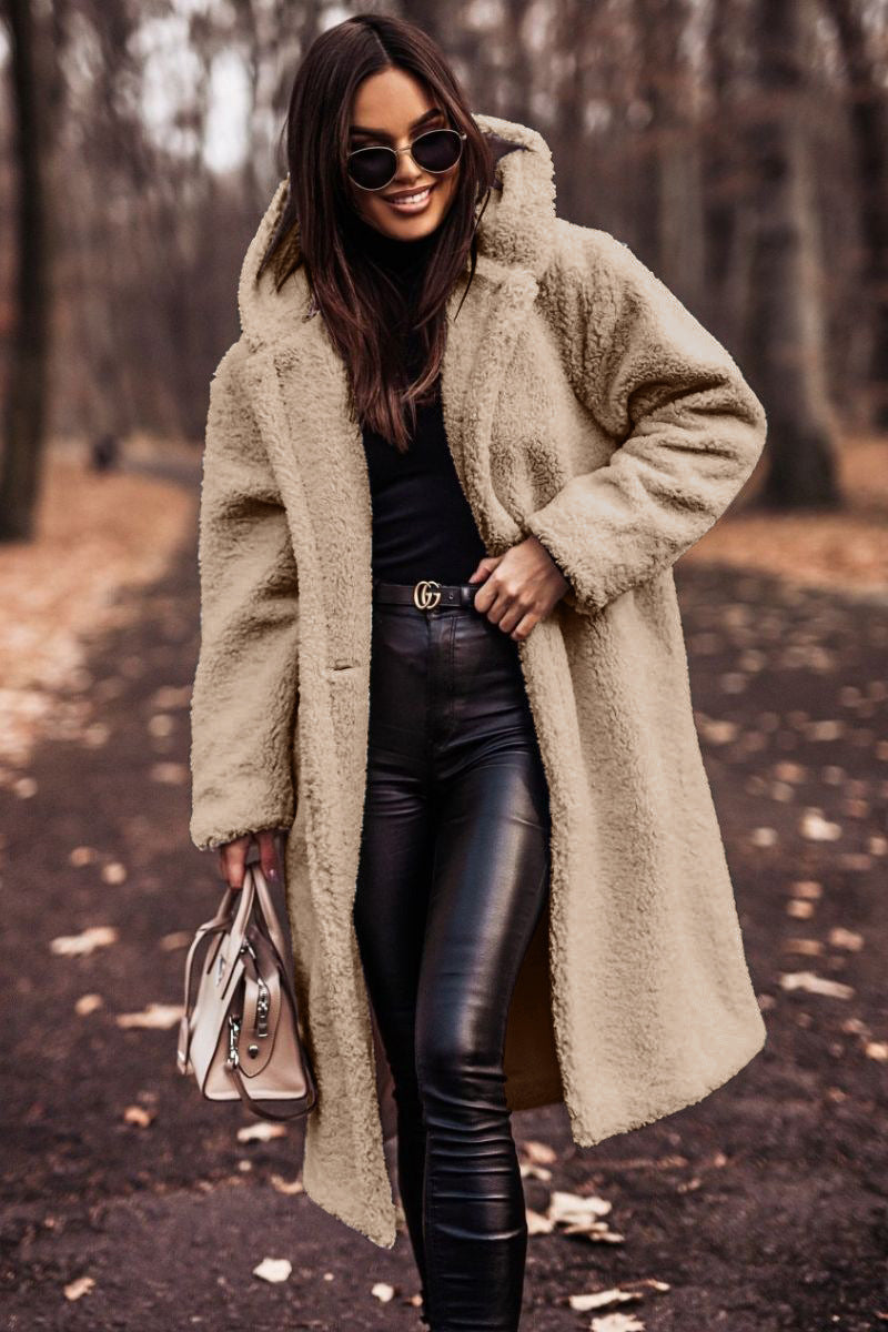 Women’s Long Woolen Coat – Timeless, Elegant & Sophisticated - MODISH X