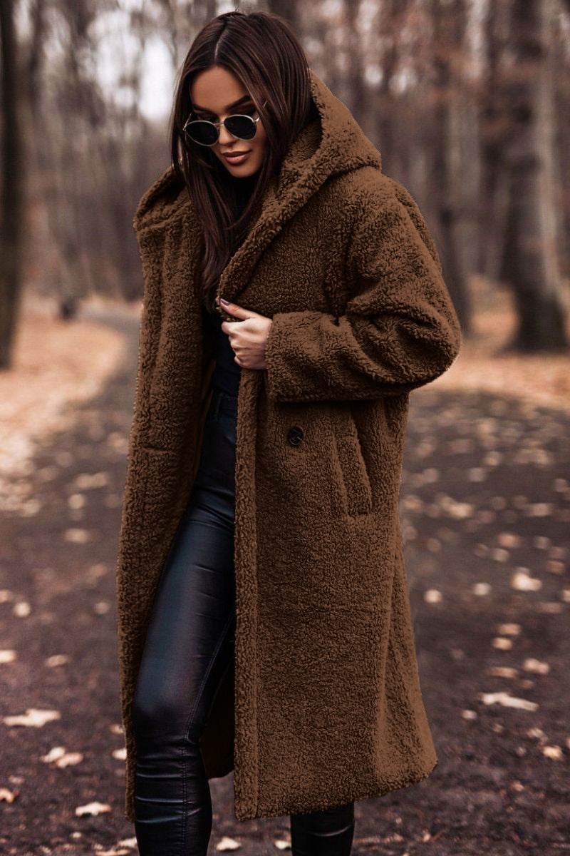 Women’s Long Woolen Coat – Timeless, Elegant & Sophisticated - MODISH X