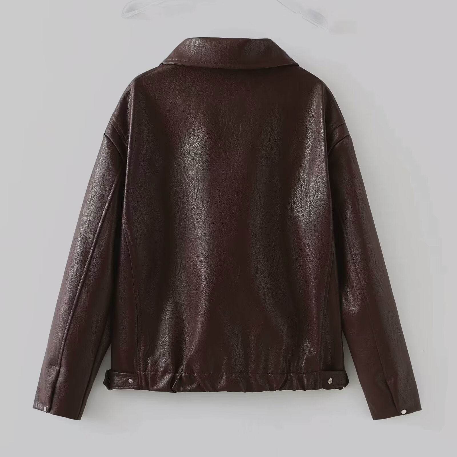 Women’s Imitation Leather Jacket – Edgy, Stylish & Versatile - MODISH X